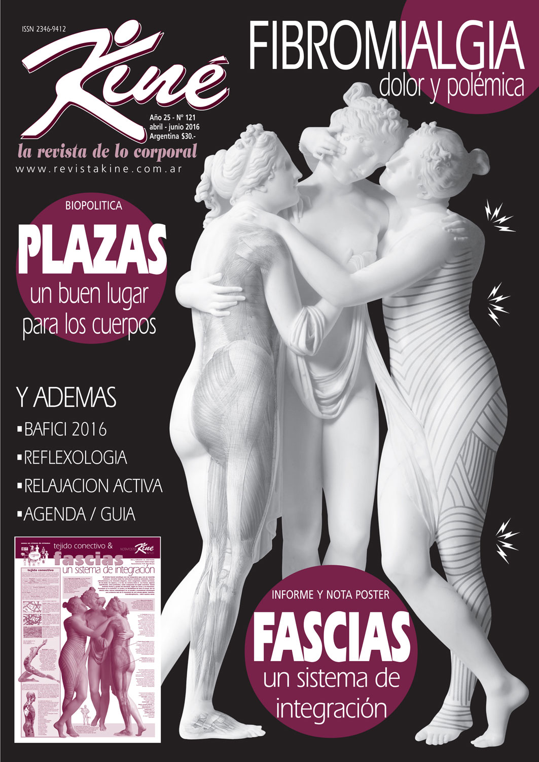 Revista Kiné Nº 121, 15 de abril al 15 de junio de 2016